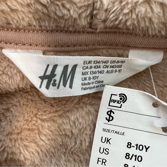 NWT Faux Shearling Hoodie - Picture 16 of 16